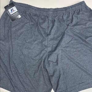 Russell Athletic Gray Athletic Shorts Lightweight Breathable